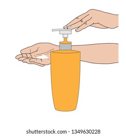 hand washing liquid soap