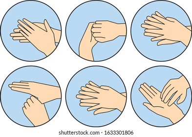 Hand washing methods to prevent infectious diseases