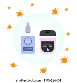 Hand washing. Sanitizer for hands. Hand based alcohol rub. Medical alcohol. Wall mounted soap dispenser. Protection against germs such as coronavirus Covid-19 icon design
