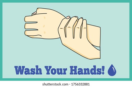 Hand Washing Steps Vector Illustrations Prevent Stock Vector Royalty Hand Washing Steps Vector Illustrations Prevent Stock Vector Royalty