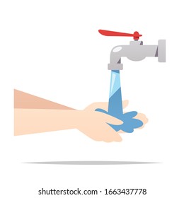 Hand Washing Vector Isolated Illustration Stock Vector Royalty Free Hand Washing Vector Isolated Illustration Stock Vector Royalty Free
