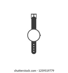 Hand watch icon. Vector illustration flat design