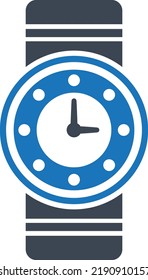 Hand watch icon vector illustration 