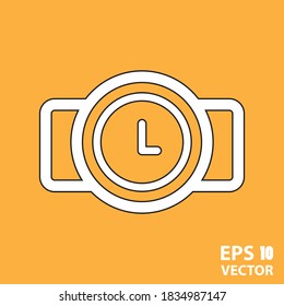 Handwache Ikone für Web- und mobile, moderne minimalistische flache Gestaltung. Eps10 Vektorgrafik.