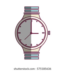 hand watch isolated icon