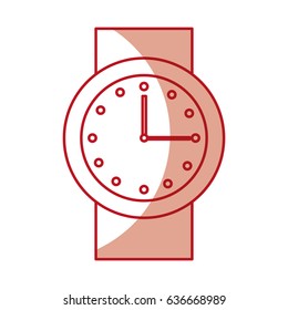 hand watch isolated icon