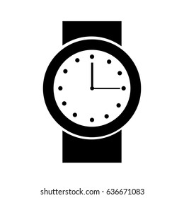 hand watch isolated icon