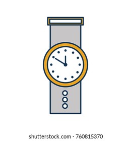 hand watch time business timer plan concept