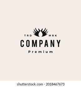 agua de mano goteo lavado cuidado de aceite de sangre limpia hipster vintage logo vectorial icono