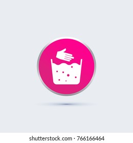hand and water icon