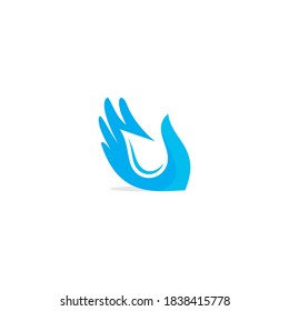 Hand Water Logo
unique design