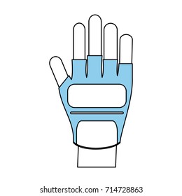 hand wearing gloves icon image