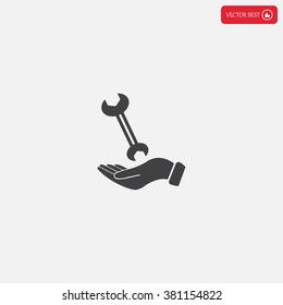 hand wrench icon
