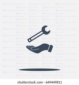 hand wrench icon