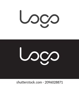 hand write font type creative professional  letter mark logo design 