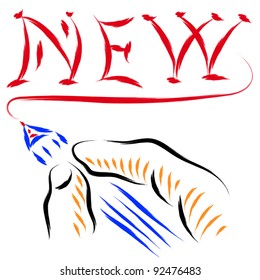 hand writing new