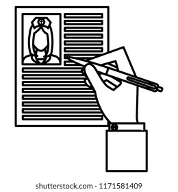 hand writing in nurse curriculum vitae