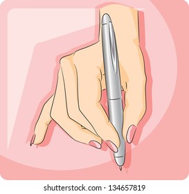 Hand writing pen