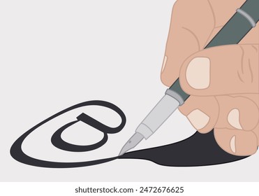 Escritura a mano con lápiz