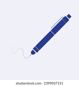 Hand writing pen vector icon eps