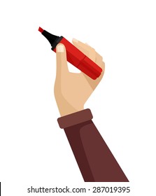 ペンを持つ手 のイラスト素材 画像 ベクター画像 Shutterstock