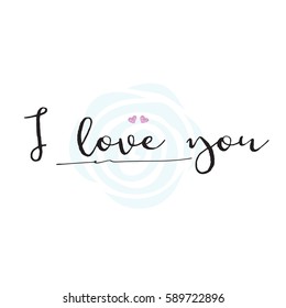 hand written lettering about love. Calligraphy postcard or poster graphic design typography element. Hand written vector. love lettering set.