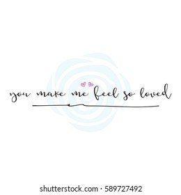 hand written lettering about love. Calligraphy postcard or poster graphic design typography element. Hand written vector. love lettering set