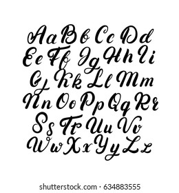 Modern Calligraphy Alphabets A To Z : Modern calligraphy beginners ...