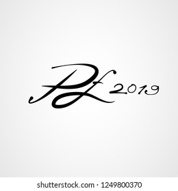 hand written pour feliciter text, happy new year