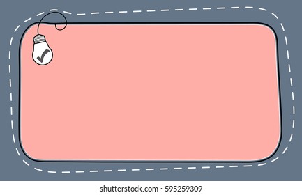 Hand written text box for fill your text and check box