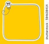Hand written text box for quotation mark