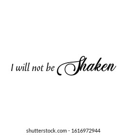 Hand written vector calligraphy, Christian quote for design, Typography poster, tattoo 