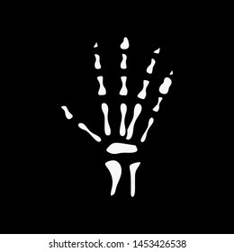  Hand x-ray icon for your project
