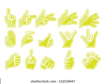 HAND YELLOW