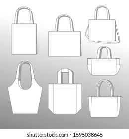 Handbag arranged in set ,Fashion bags for women.
