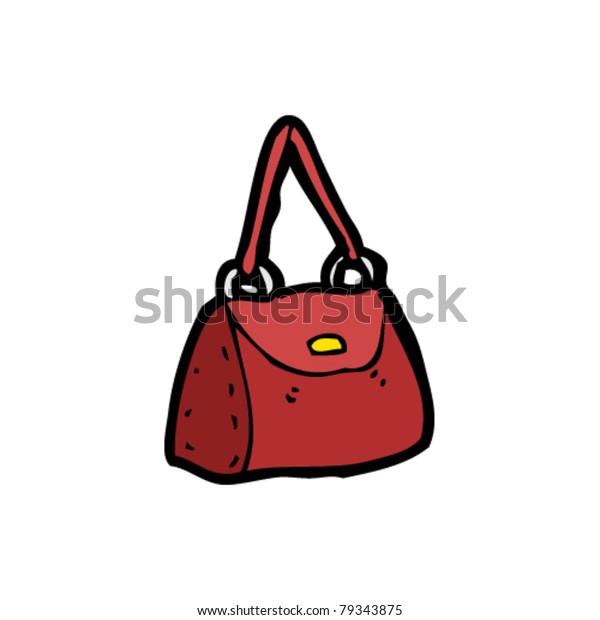 Handbag Cartoon Stock Vector (Royalty Free) 79343875