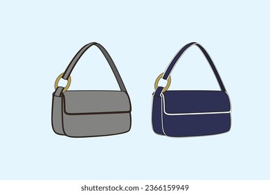 The handbag dates as far back as the time of the Egyptians. Hieroglyphics depict a woman holding a bag made of leather which could be worn tied at the waist or slung on the shoulders.