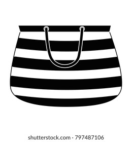 handbag female beach icon