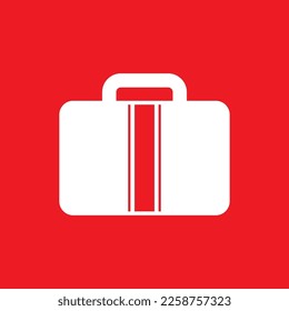 Handbag flat icon, common graphic resources, vector illustrations.