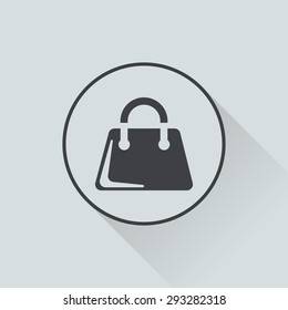 Handbag icon. 