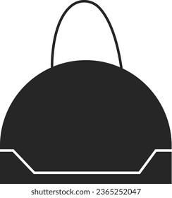 handbag icon on white background, Women Fashion Bags
