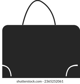 handbag icon on white background, Women Fashion Bags