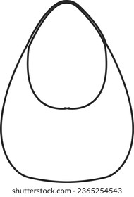 handbag icon on white background, Women Fashion Bags