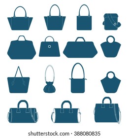 Handbag Icon Set