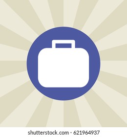 handbag icon. sign design. background