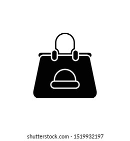 Handbag icon. Simple glyph, flat vector of autumn icons for ui and ux, website or mobile application