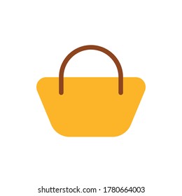 handbag icon vector illustration flat style. summer icon set.