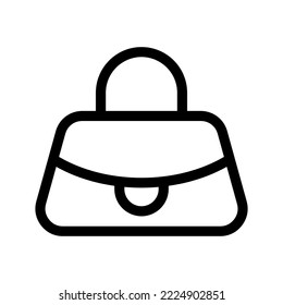 Handbag Icon Vector Symbol Design Illustration