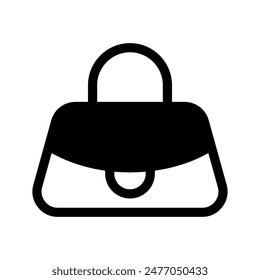Handbag Icon Vector Symbol Design Illustration
