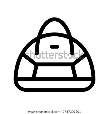 Handbag Icon Vector Symbol Design Illustration